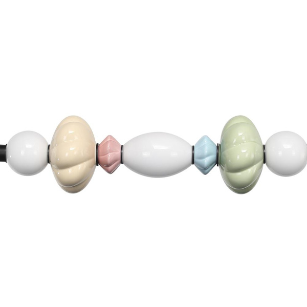 SL6134.443.01 Светильник подвесной ST-Luce черный/зеленый, розовый, желтый, синий, опаловый LED 1*24 FLORENTINI