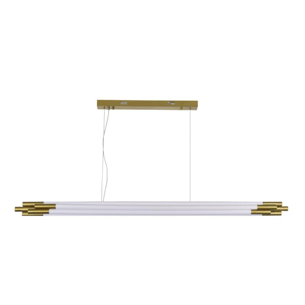 SL6237.303.58 Светильник подвесной ST-Luce латунь/белый LED 1*58W 4000K DALLAMOS