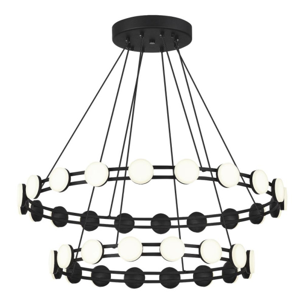 SL6610.403.36 Светильник подвесной ST-Luce черный/белый LED 1*70W 4000K MONRO