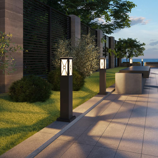 Ландшафтный светильник IP54 1406 TECHNO черный