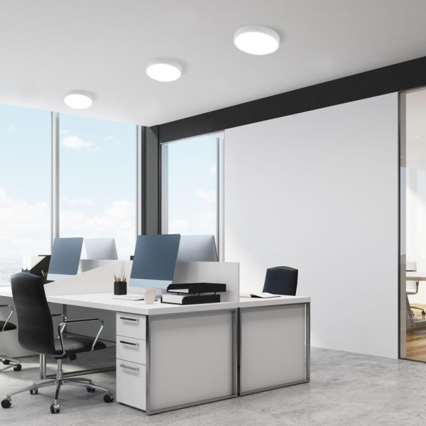 Накладной светодиодный светильник 24W 4200K DLR034