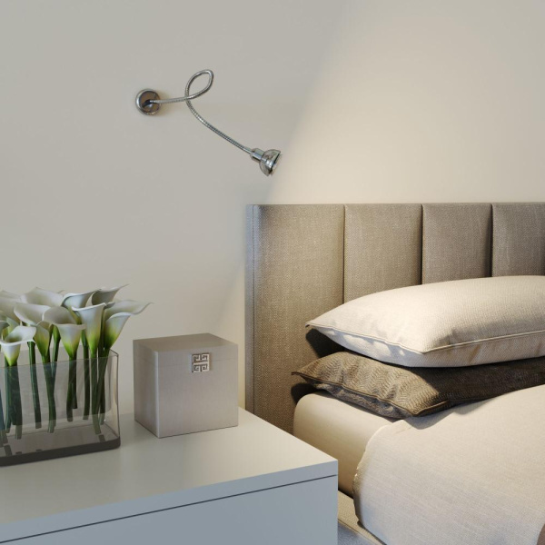 Настенный светильник с гибким корпусом 1214 MR16 хром