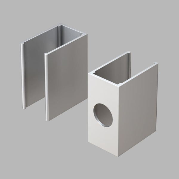 Клипса для гибкого неона 12x6мм 5 шт.