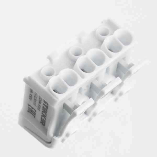 Клемма монтажная с/з STEKKER, LD294-5103, для подключения фазных проводников 3 полюса, 3 контактные группы (3 ввода, 3 вывода на полюс)