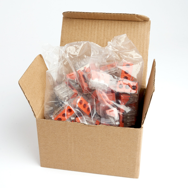 Клемма монтажная 3-проводная STEKKER  для 1-жильного проводника, LD773-173