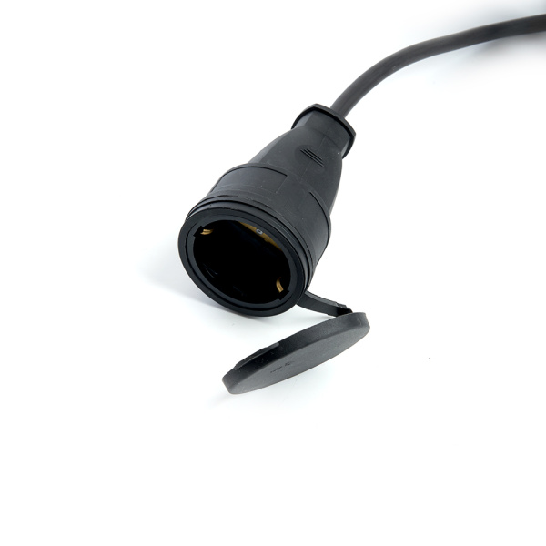 Удлинитель-шнур на рамке 1-местный c/з Stekker, PRF22-31-20, 20м, 3*1,5, серия Professional, черный