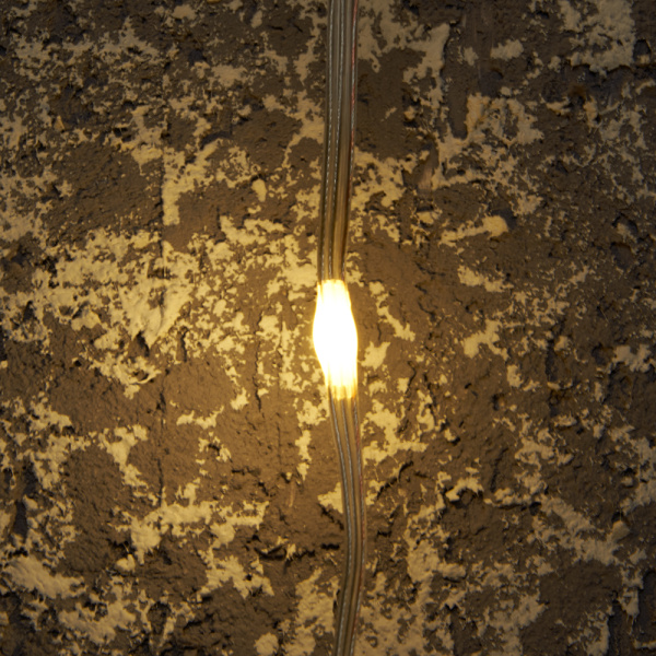 Светодиодная гирлянда Feron CL28 занавес Водопад  3*3м  + 3м 230V 2700K с контроллером, c питанием от сети, белый шнур