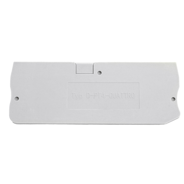 Торцевая заглушка для ЗНИ LD574 4 мм² (JXB PT 4), серый LD583-1-40