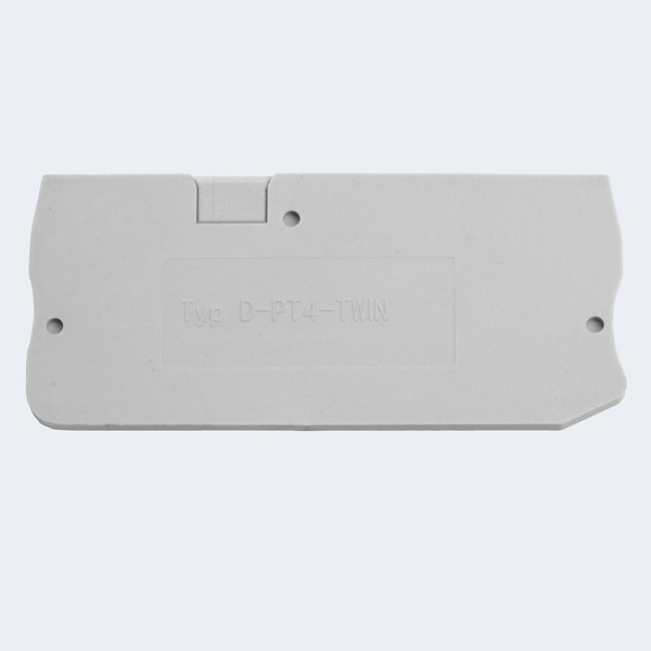 Торцевая заглушка для ЗНИ LD573 4 мм²  (JXB PT 4), серый, LD582-1-40