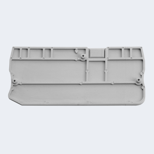 Торцевая заглушка для ЗНИ LD573 4 мм²  (JXB PT 4), серый, LD582-1-40