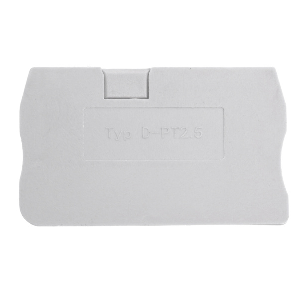 Торцевая заглушка для ЗНИ LD572 2,5 мм² (JXB PT 2,5), серый LD581-1-25