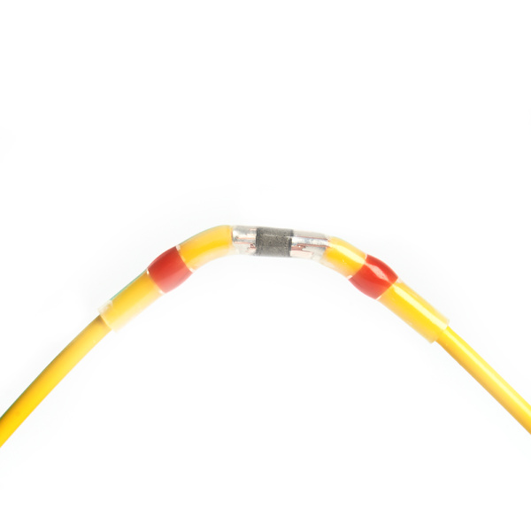 LD302-40-60 ГСИ термоусаживаемая с припоем 4-6 мм2 48A, прозрачный/желтый