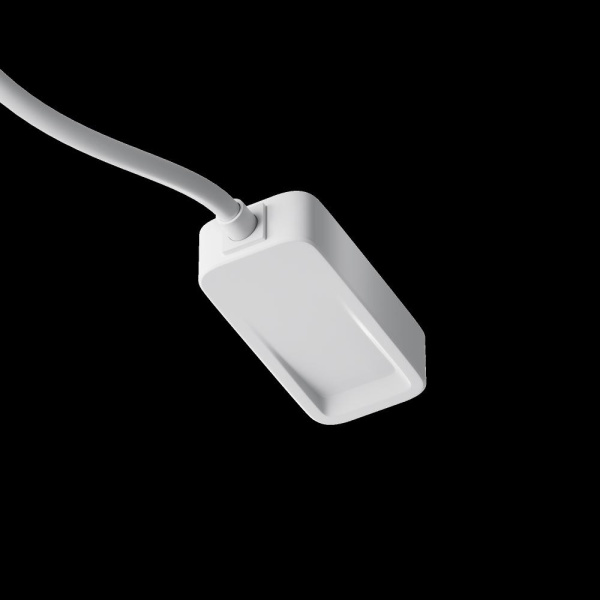 Ввод питания(0,5м) Radity для встраиваемого монтажа белый