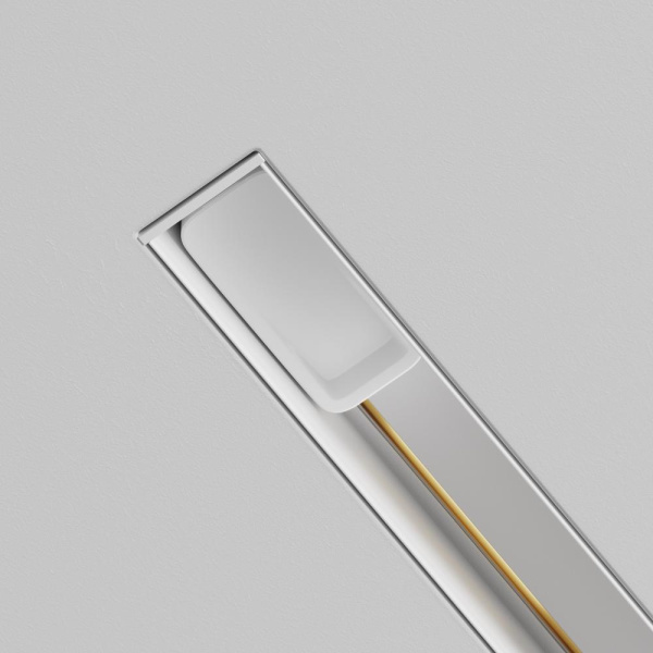 Ввод питания(2м) Radity для встраиваемого монтажа белый