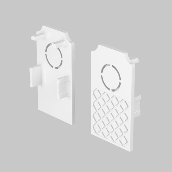 Заглушки к встраиваемому шинопроводу Exility 2 шт. белый