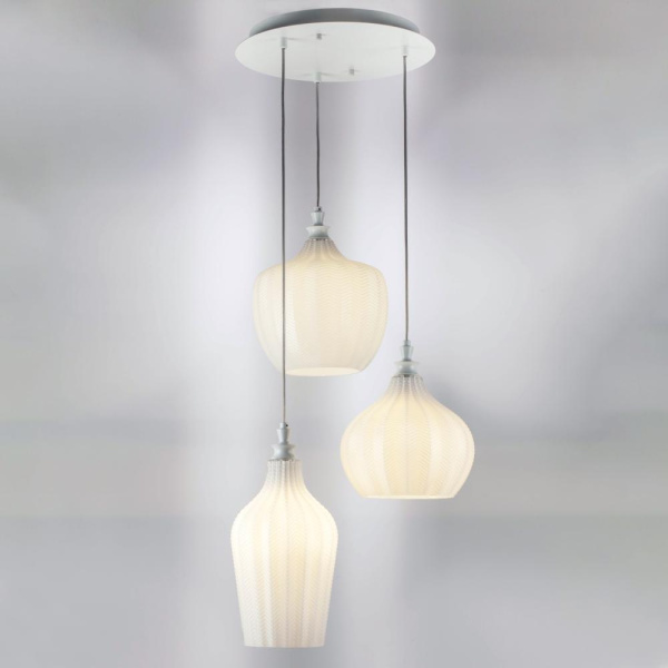 793236 Люстра ROCCO 3х6W (led) E27 БЕЛЫЙ