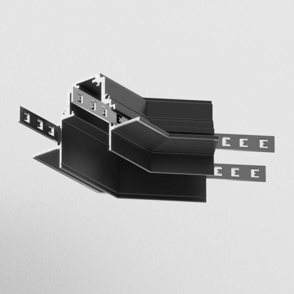 Угол-соединитель 135° Gravity встраиваемый черный