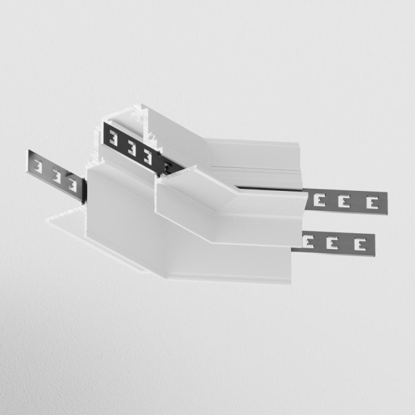 Угол-соединитель 135° Gravity встраиваемый белый