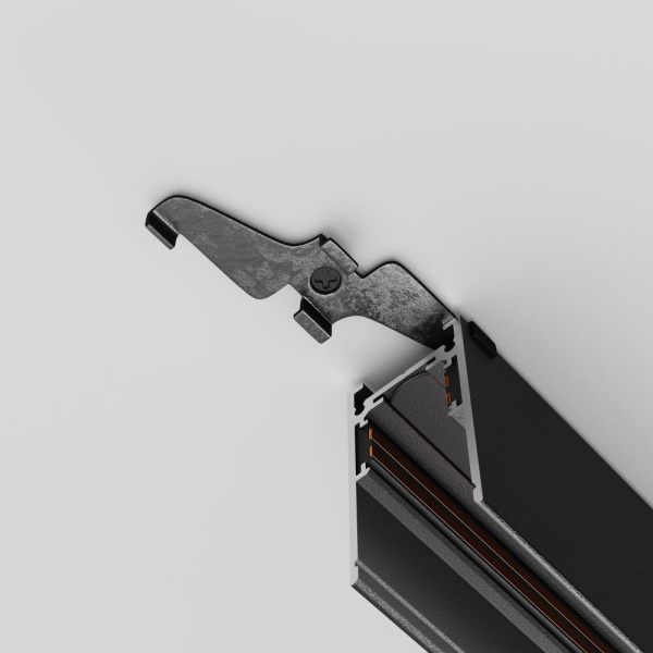 Фиксатор для накладного монтажа Exility черный