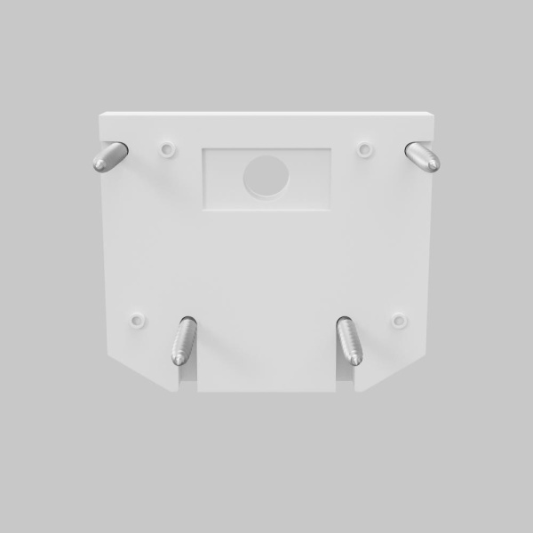 Торцевая заглушка для демпферного шинопровода, белая