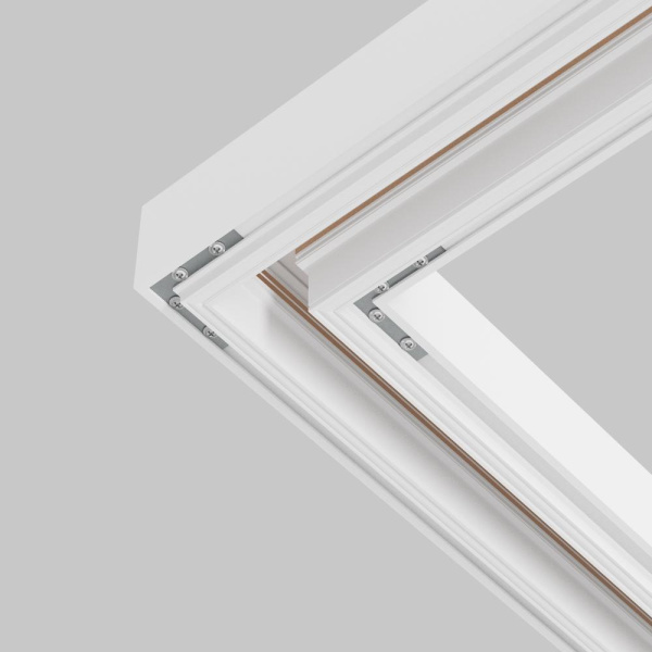 Комплект угловых плоских соединителейдля демпферного шинопровода , 4 шт