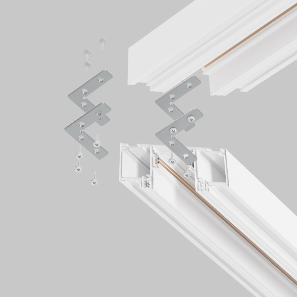 Комплект угловых плоских соединителейдля демпферного шинопровода , 4 шт