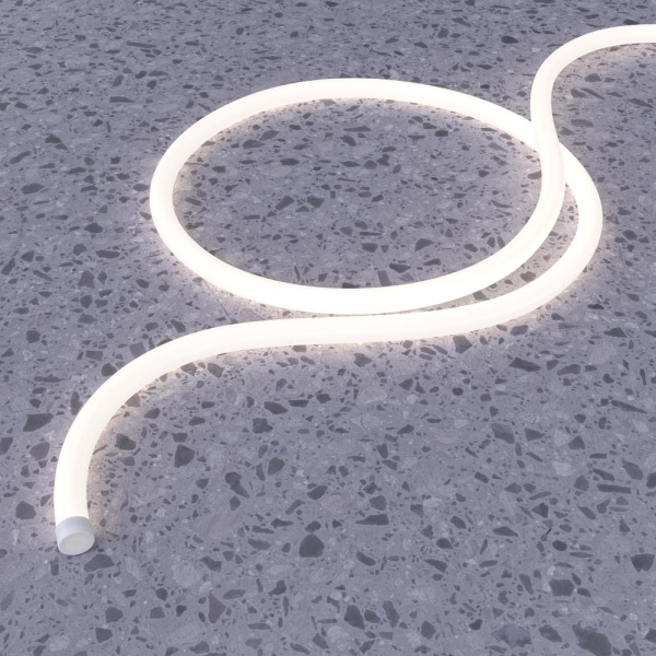 Гибкий неон D22 24В 16Вт/м 4000K IP67 5м