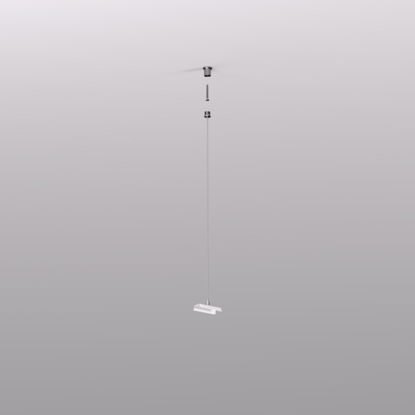 TR2126-WH Механический подвес для трека SMART BASE, IP20, 1.5м, белый, алюминий