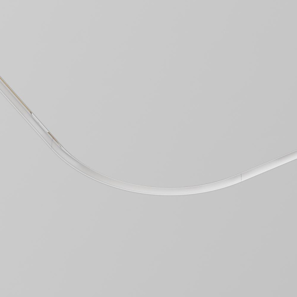 Коннектор радиусный R300 Exility встраиваемый под ГКЛ 9,5мм, белый