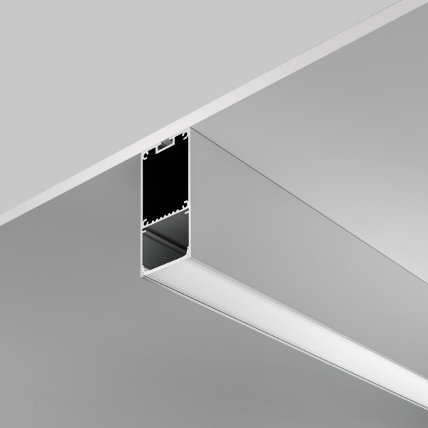 Алюминиевый профиль подвесной -накладной 35x66