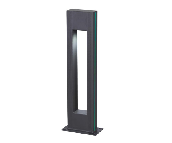 09208-F(220V),16(07) Светильник уличный сер/зелен