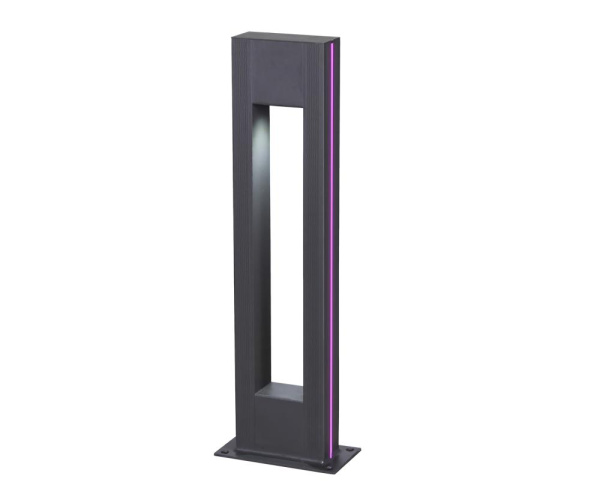 09208-F(220V),16(10) Светильник уличный сер/розов