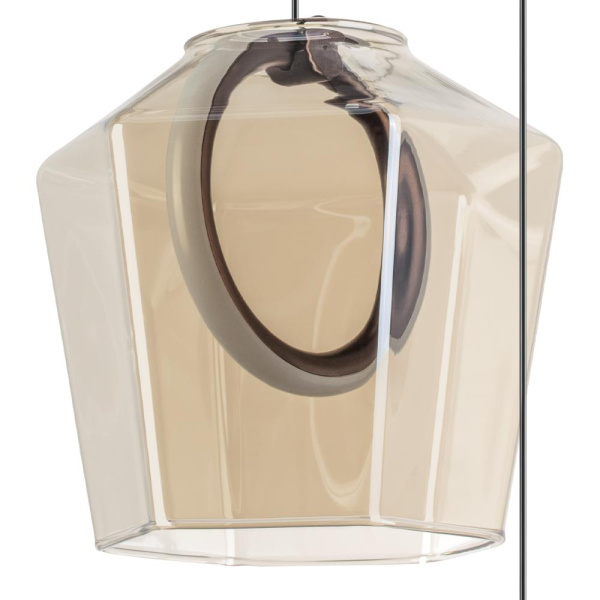 796139 Люстра CARAMELLO LED 3х6W 330LM КОФЕЙНЫЙ/МУЛЬТИКОЛОР 3000K