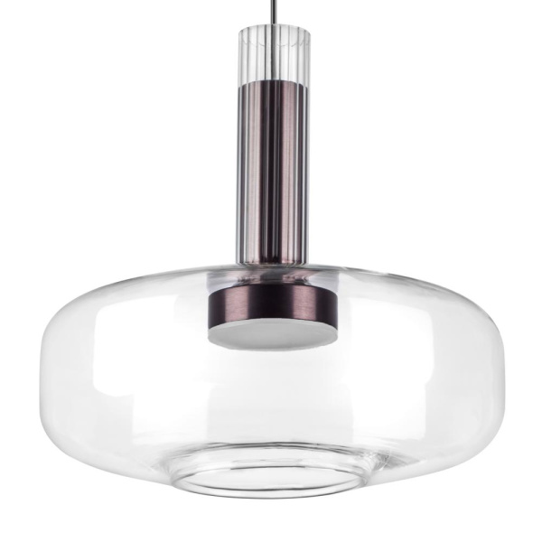 792110 Люстра DISCO 6W LED 300LM БЕЛЫЙ/ПРОЗРАЧНЫЙ 3000K