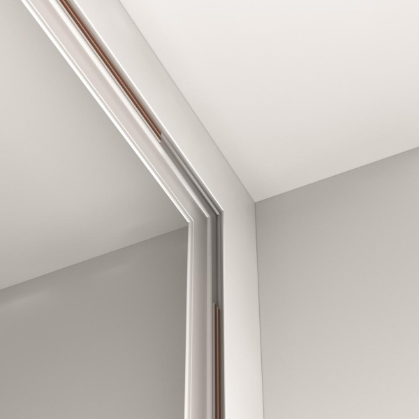 Коннектор внутренний Exility накладной белый