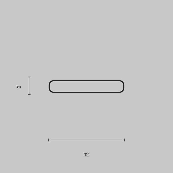 Алюминиевый профиль 12x02