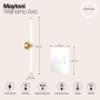 Настенный светильник (бра) Maytoni MOD106WL-L16G3K