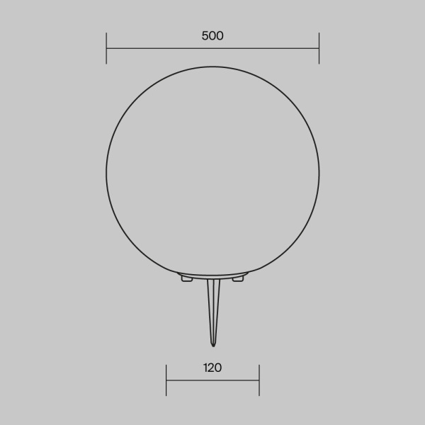 Ландшафтный светильник Outdoor O594FL-01W1