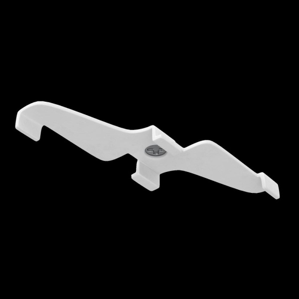 Фиксатор для накладного монтажа Exility белый