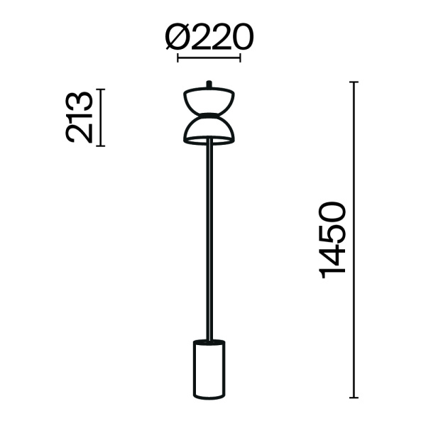 Напольный светильник (торшер) Maytoni MOD178FL-L11W3K