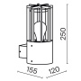 Настенный светильник (бра) Outdoor O453WL-01GF