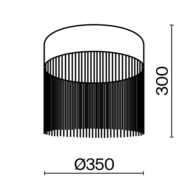 Потолочный светильник Maytoni MOD190CL-L36G3K