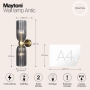 Настенный светильник (бра) Maytoni MOD302WL-02GR