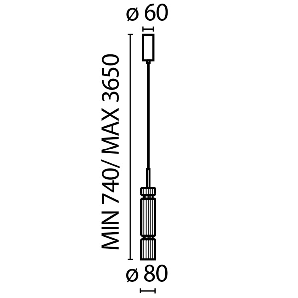 Подвесной светильник Maytoni MOD272PL-L12CH3K1