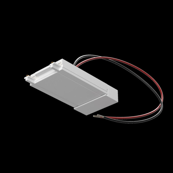 Ввод питания Radity накладной белый