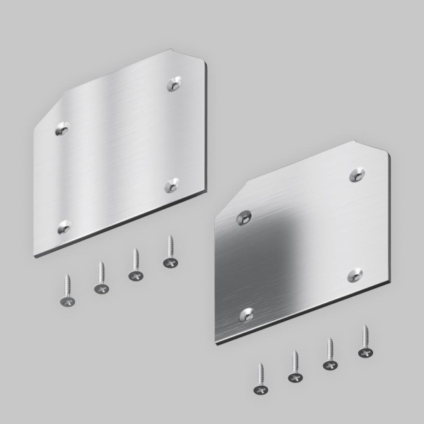 Заглушка торцевая к профилю, 2шт