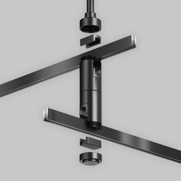 Крепление потолочное Medium двойное 300мм Flarity черный