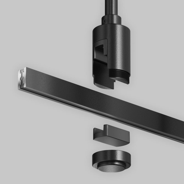 Крепление потолочное Medium одинарное 360мм Flarity черный