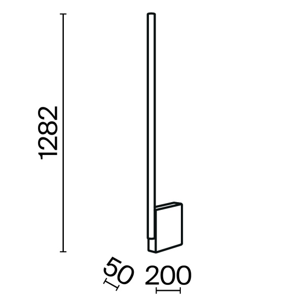 Напольный светильник (торшер) Maytoni MOD277FL-L24GR3K