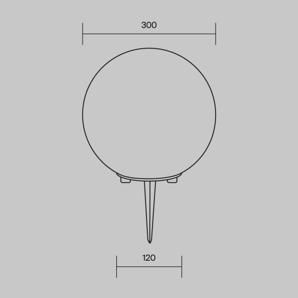 Ландшафтный светильник Outdoor O594FL-01W
